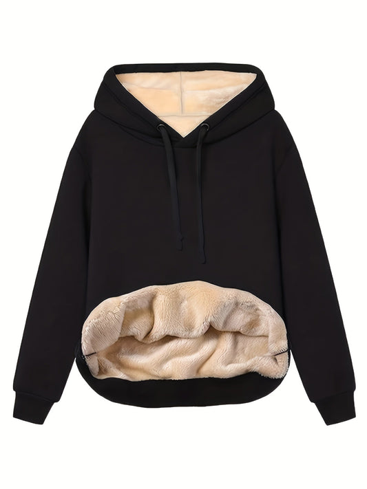 Meraux — Sweat à Capuche Polaire Femme | Doux & Chaud | 6 Coloris | Tailles S–2XL | Veromora