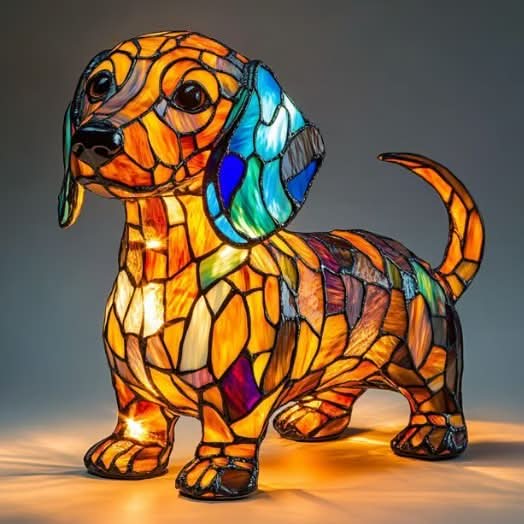 LumiPatte — Lampe Veilleuse Décorative Design Chien | Lumière Chaude | Alimentation USB