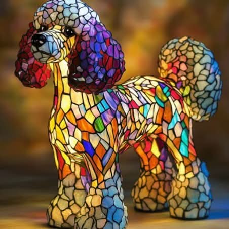 LumiPatte — Lampe Veilleuse Décorative Design Chien | Lumière Chaude | Alimentation USB