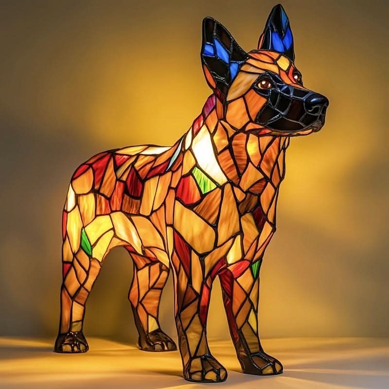 LumiPatte — Lampe Veilleuse Décorative Design Chien | Lumière Chaude | Alimentation USB