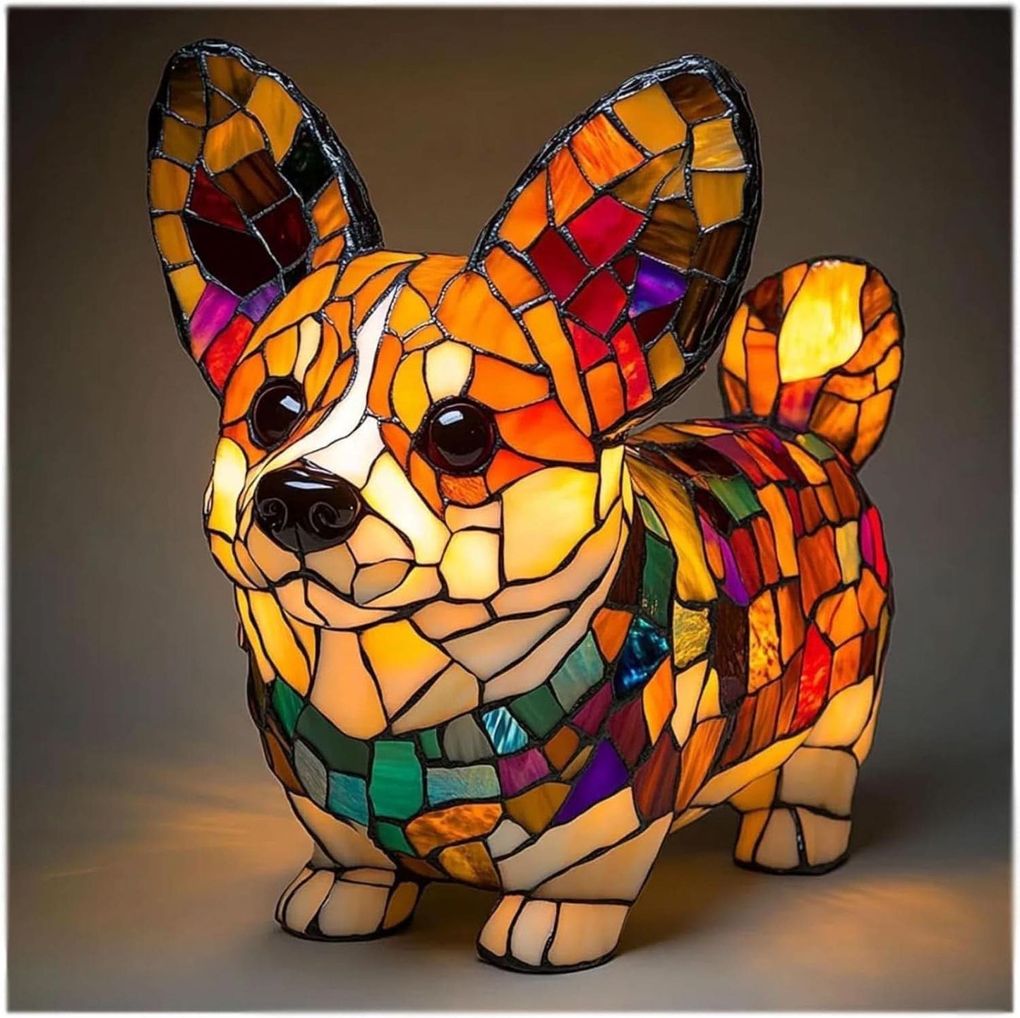 LumiPatte — Lampe Veilleuse Décorative Design Chien | Lumière Chaude | Alimentation USB