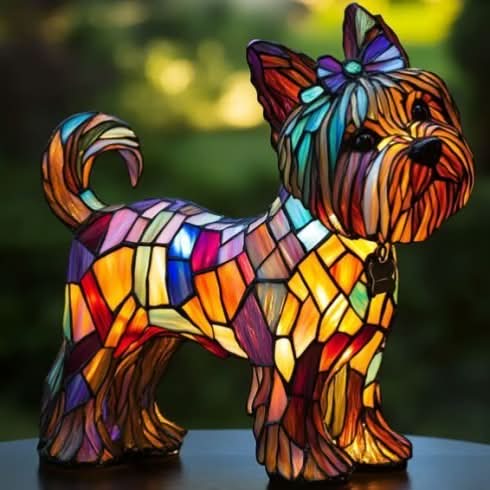 LumiPatte — Lampe Veilleuse Décorative Design Chien | Lumière Chaude | Alimentation USB