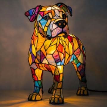 LumiPatte — Lampe Veilleuse Décorative Design Chien | Lumière Chaude | Alimentation USB
