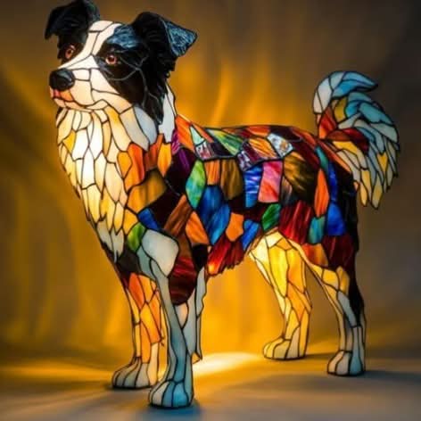 LumiPatte — Lampe Veilleuse Décorative Design Chien | Lumière Chaude | Alimentation USB