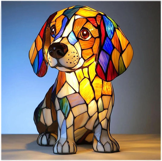 LumiPatte — Lampe Veilleuse Décorative Design Chien | Lumière Chaude | Alimentation USB