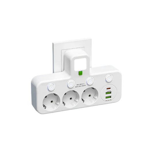 Multiprise Intelligente ProLine · USB & USB-C Pour Tout Charger