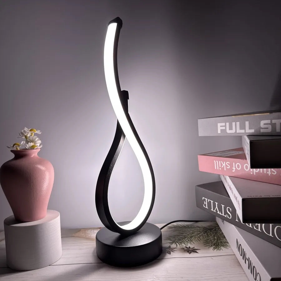 AmbioLux — Lampe de Table LED Dimmable | 3 Températures de Couleur | Design Moderne