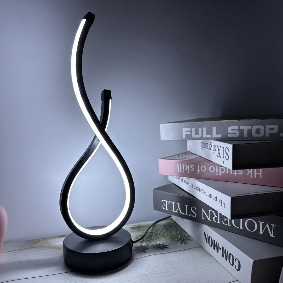 AmbioLux — Lampe de Table LED Dimmable | 3 Températures de Couleur | Design Moderne
