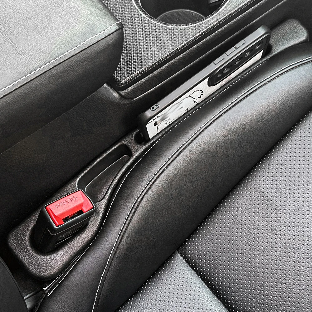 FenteStop — Lot de 2 Couvre-Fentes de Siège Auto Universels en EVA | Noir, Marron, Rouge, Beige | Veromora