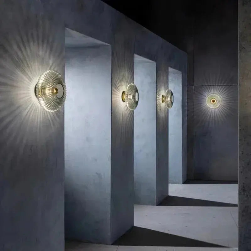VerreAmbiance — Applique Murale en Verre | Design Élégant | Blanc Chaud & Froid | 3 Coloris | Veromora