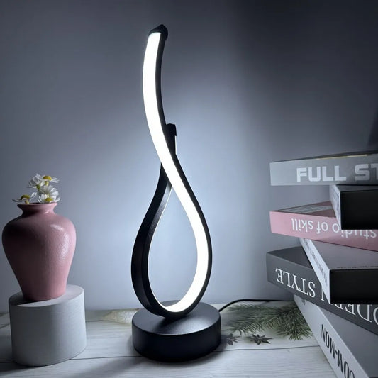 AmbioLux — Lampe de Table LED Dimmable | 3 Températures de Couleur | Design Moderne