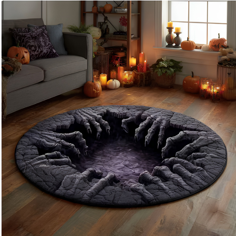 TapisLune — Tapis Décoratif Saisonnier en Polyester | 24 Designs | 4 Tailles | Veromora
