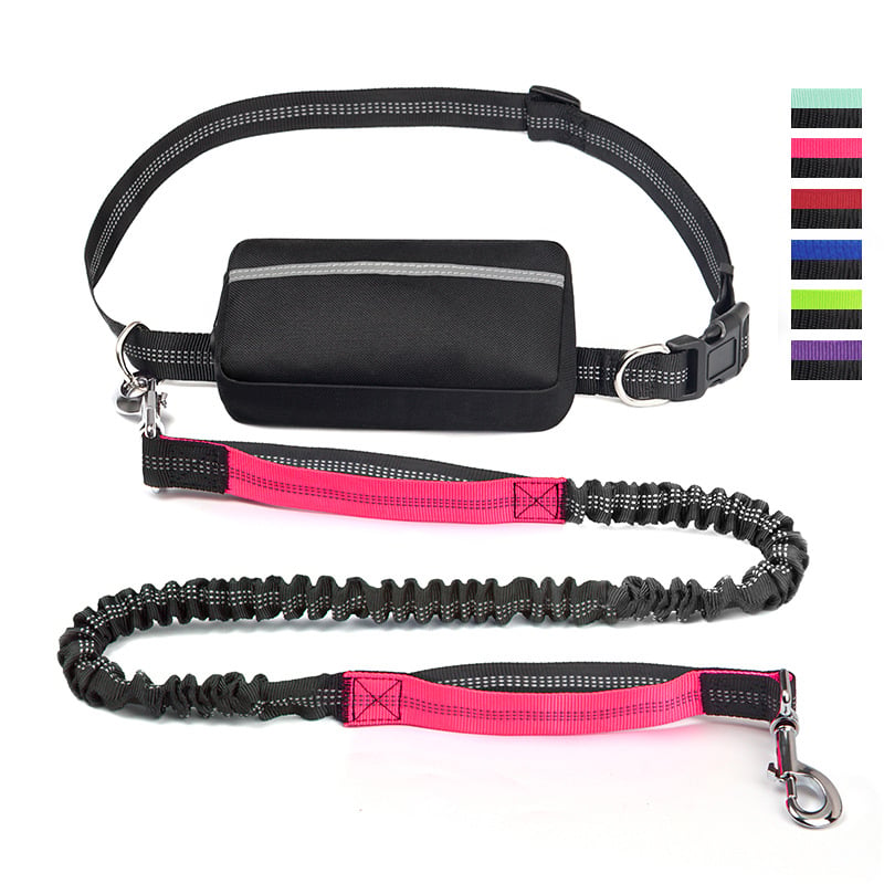 LibreTrail – Laisse mains libres pour chien | Ceinture réglable & amortisseur bungee