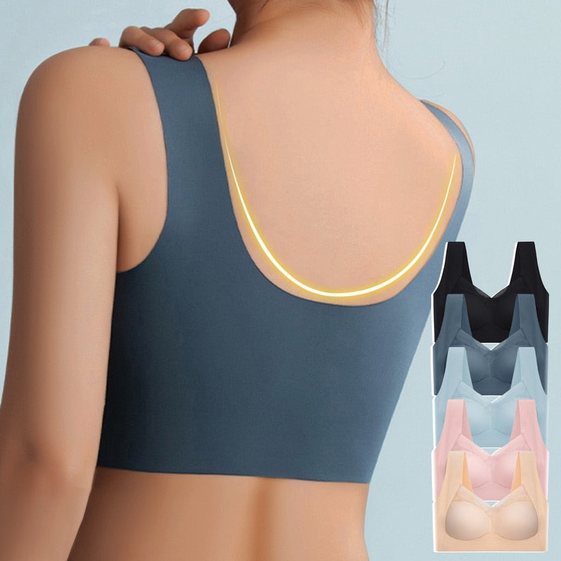 DouceForme — Soutien-Gorge Sans Armatures Effet Push-Up | Sans Coutures | Confort Quotidien