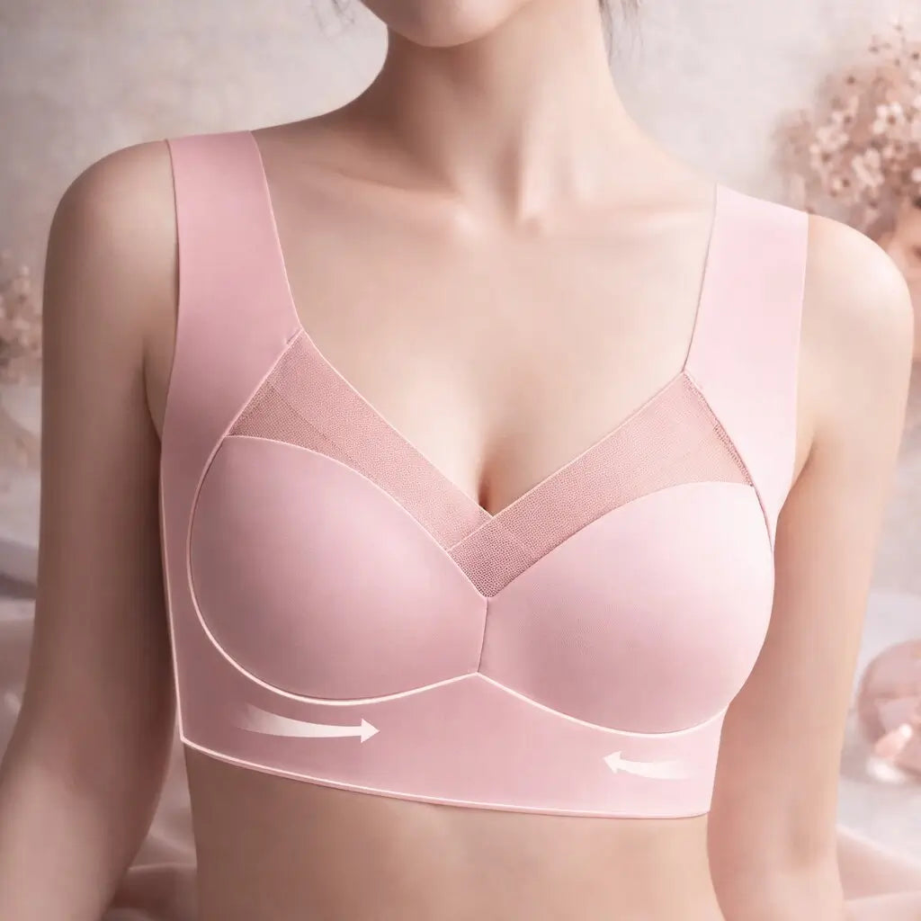 DouceForme — Soutien-Gorge Sans Armatures Effet Push-Up | Sans Coutures | Confort Quotidien