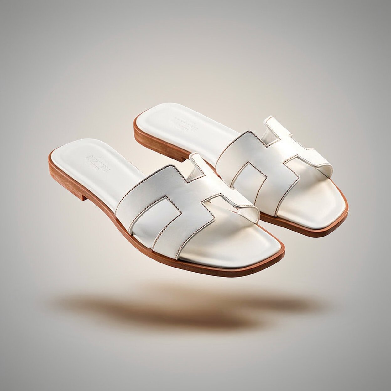 SableDoux – Mules en cuir véritable femme | Du 35 au 45 | Blanc · Marron · Noir