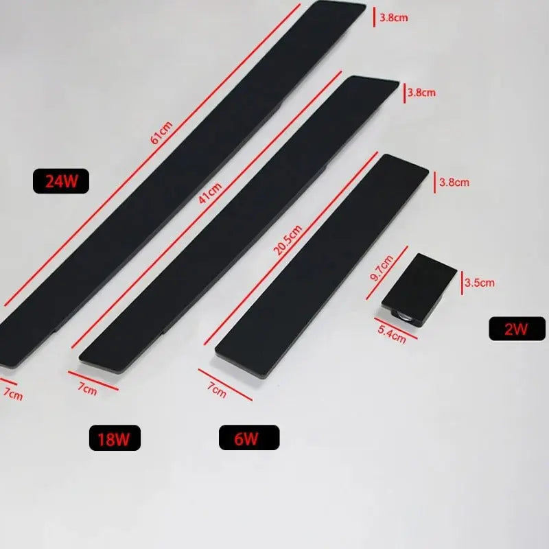 LumiExtérieur — Applique Murale LED Extérieure Étanche | 2W–24W | Blanc Chaud & Froid | Veromora