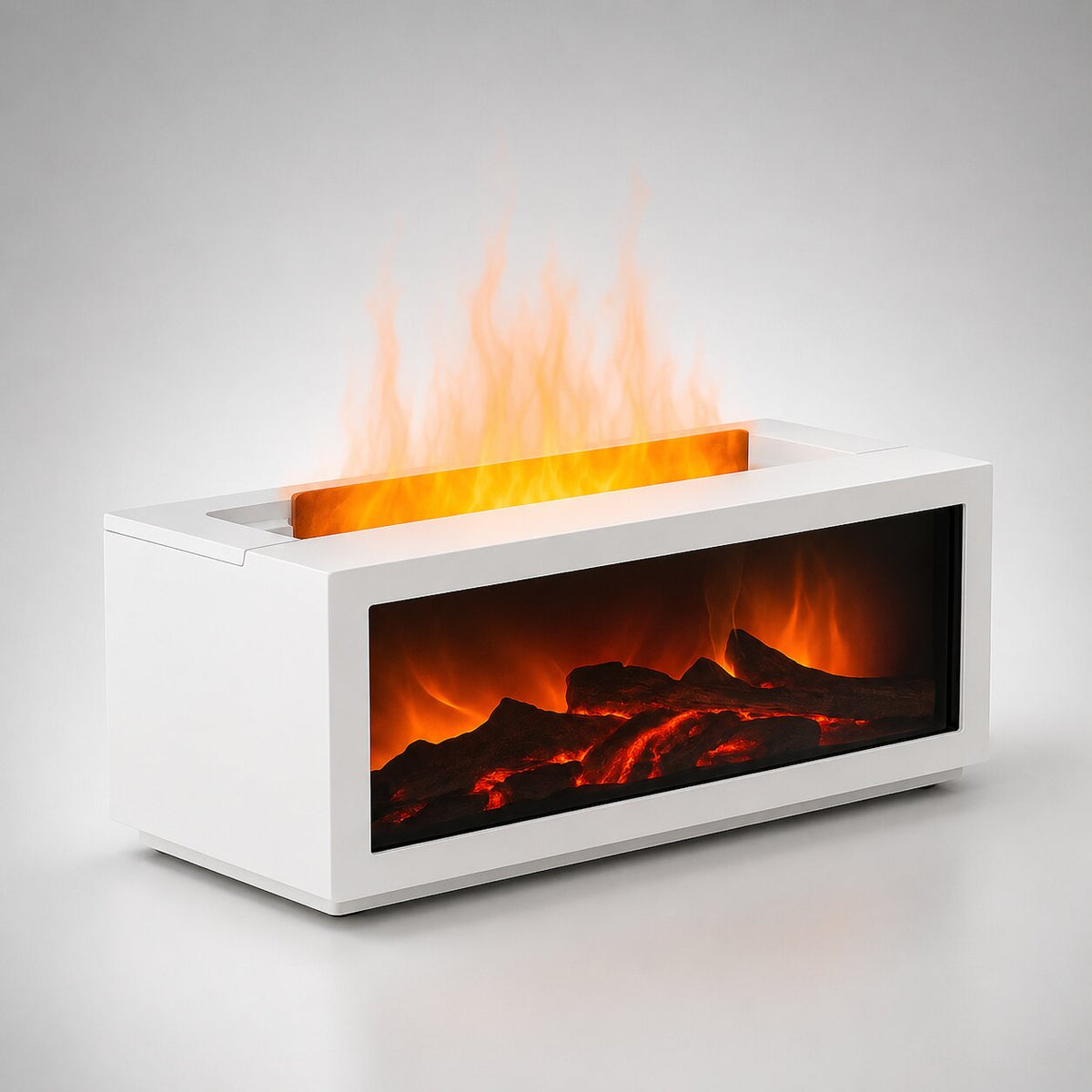 FlammeDoux — Diffuseur Aromatique à Flamme 3D | Vapeur d’Eau & Lumière d’Ambiance | 2-en-1 | Veromora