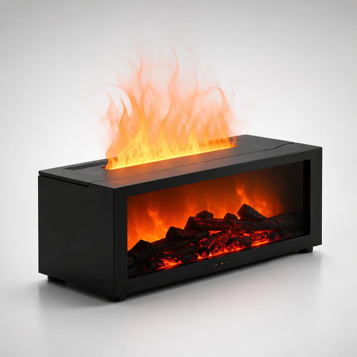FlammeDoux — Diffuseur Aromatique à Flamme 3D | Vapeur d’Eau & Lumière d’Ambiance | 2-en-1 | Veromora