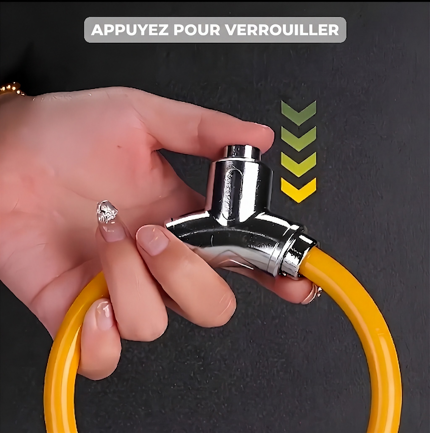CâbleGuard – Antivol à câble pour vélo et trottinette | Serrure à clé
