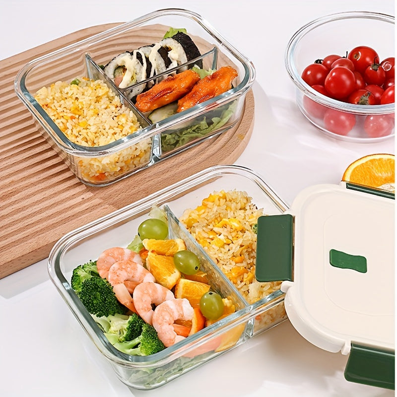 Boîtes Repas en Verre · Meal Prep Sain & Sans Effort