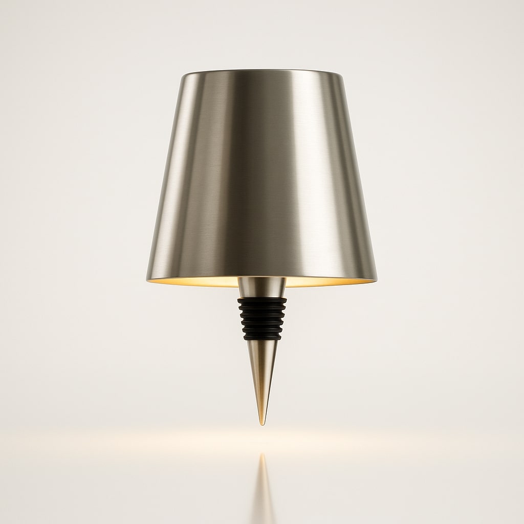 LumiVerre — Transformez Votre Bouteille en Lampe d'Ambiance Sans Fil
