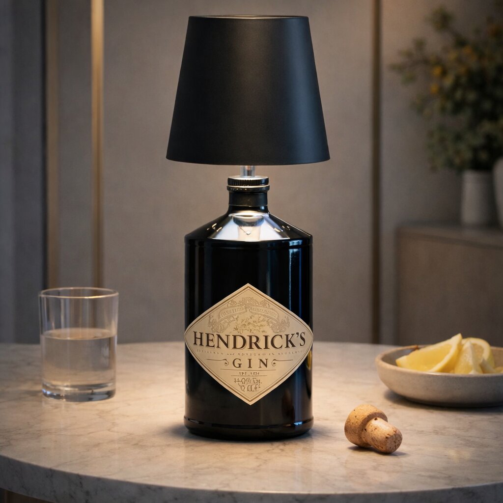 LumiVerre — Transformez Votre Bouteille en Lampe d'Ambiance Sans Fil