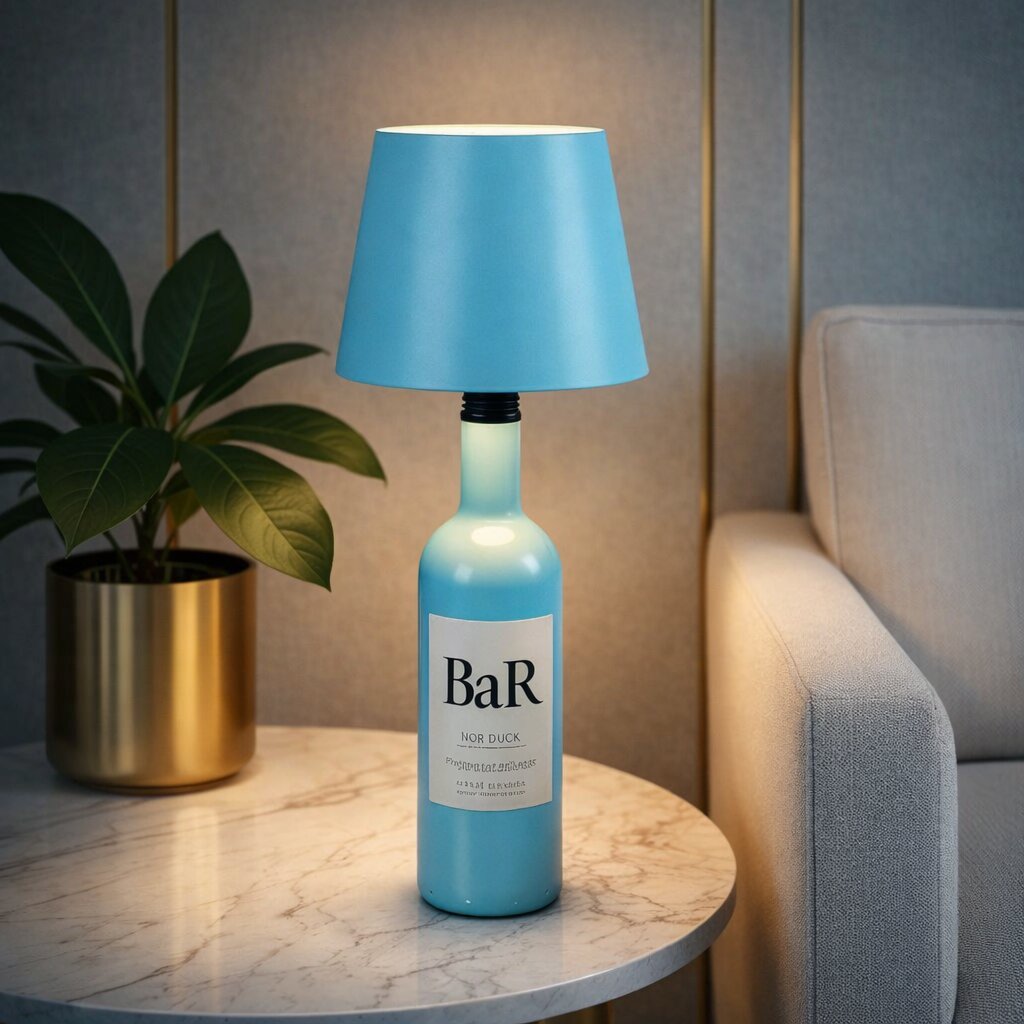 LumiVerre — Transformez Votre Bouteille en Lampe d'Ambiance Sans Fil