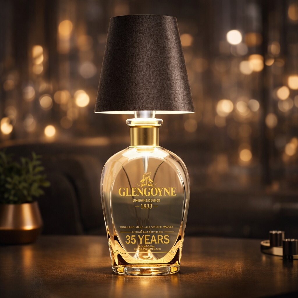 LumiVerre — Transformez Votre Bouteille en Lampe d'Ambiance Sans Fil