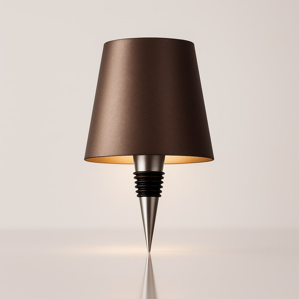 LumiVerre — Transformez Votre Bouteille en Lampe d'Ambiance Sans Fil