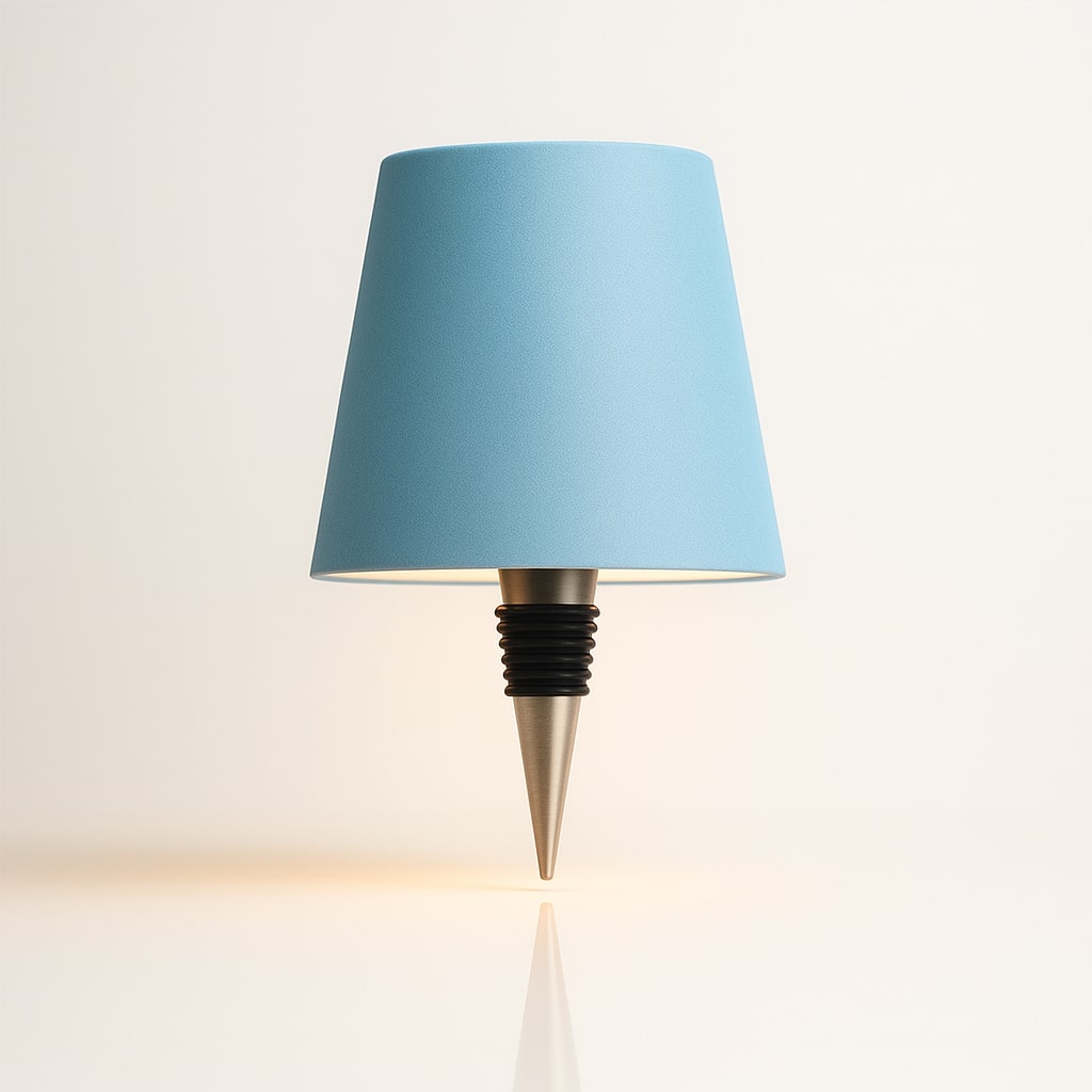 LumiVerre — Transformez Votre Bouteille en Lampe d'Ambiance Sans Fil