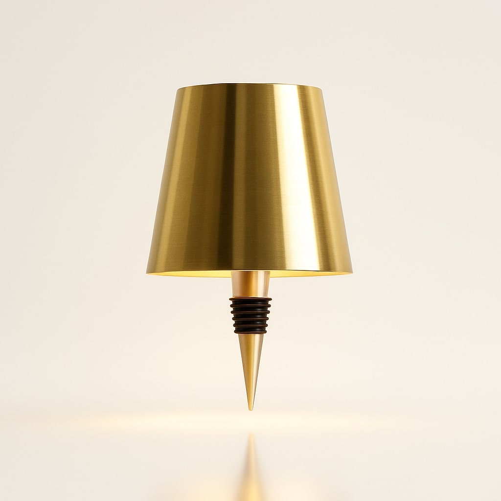 LumiVerre — Transformez Votre Bouteille en Lampe d'Ambiance Sans Fil