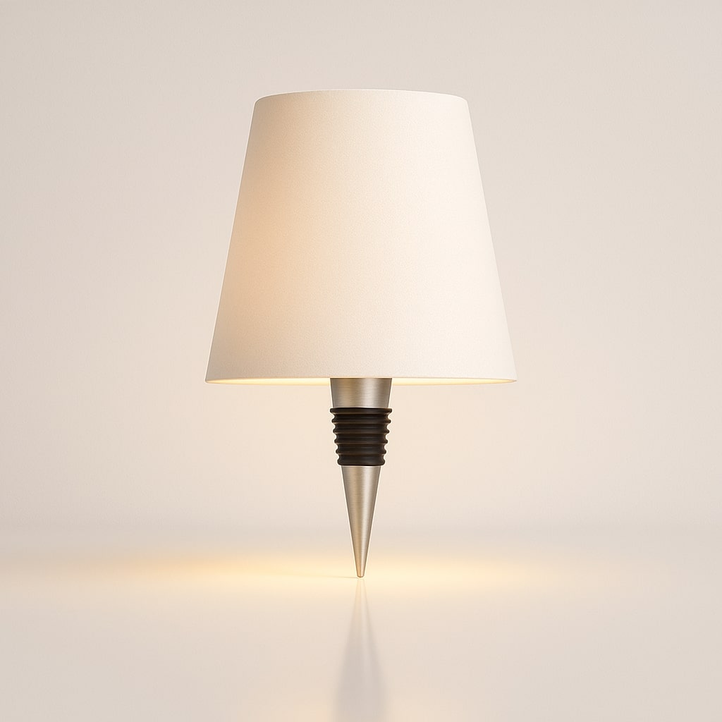 LumiVerre — Transformez Votre Bouteille en Lampe d'Ambiance Sans Fil