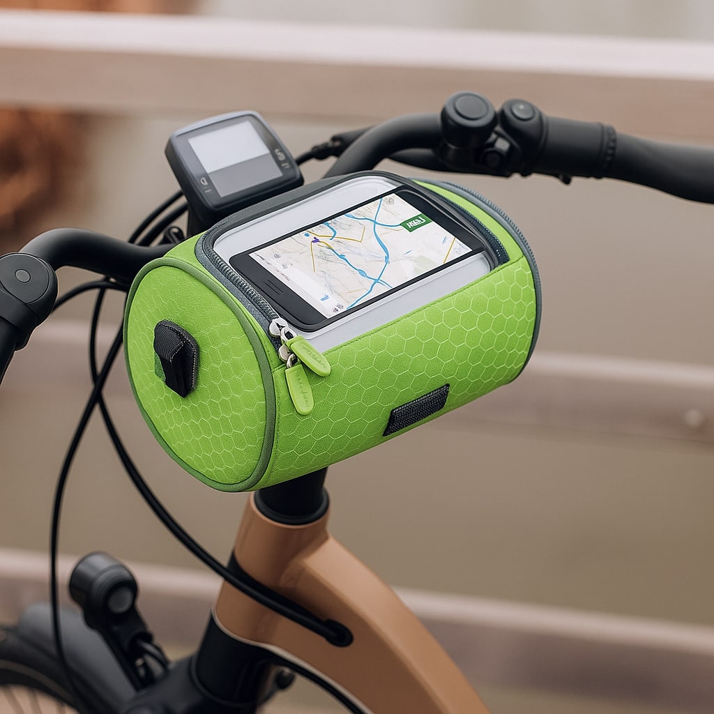 VéloLibre – Sacoche de Guidon Étanche avec Fenêtre Tactile