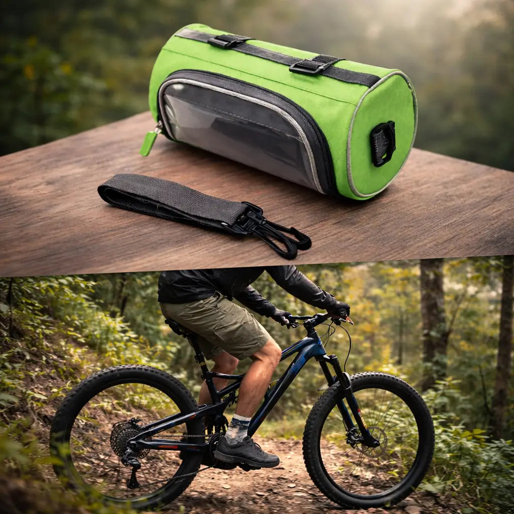 VéloLibre – Sacoche de Guidon Étanche avec Fenêtre Tactile