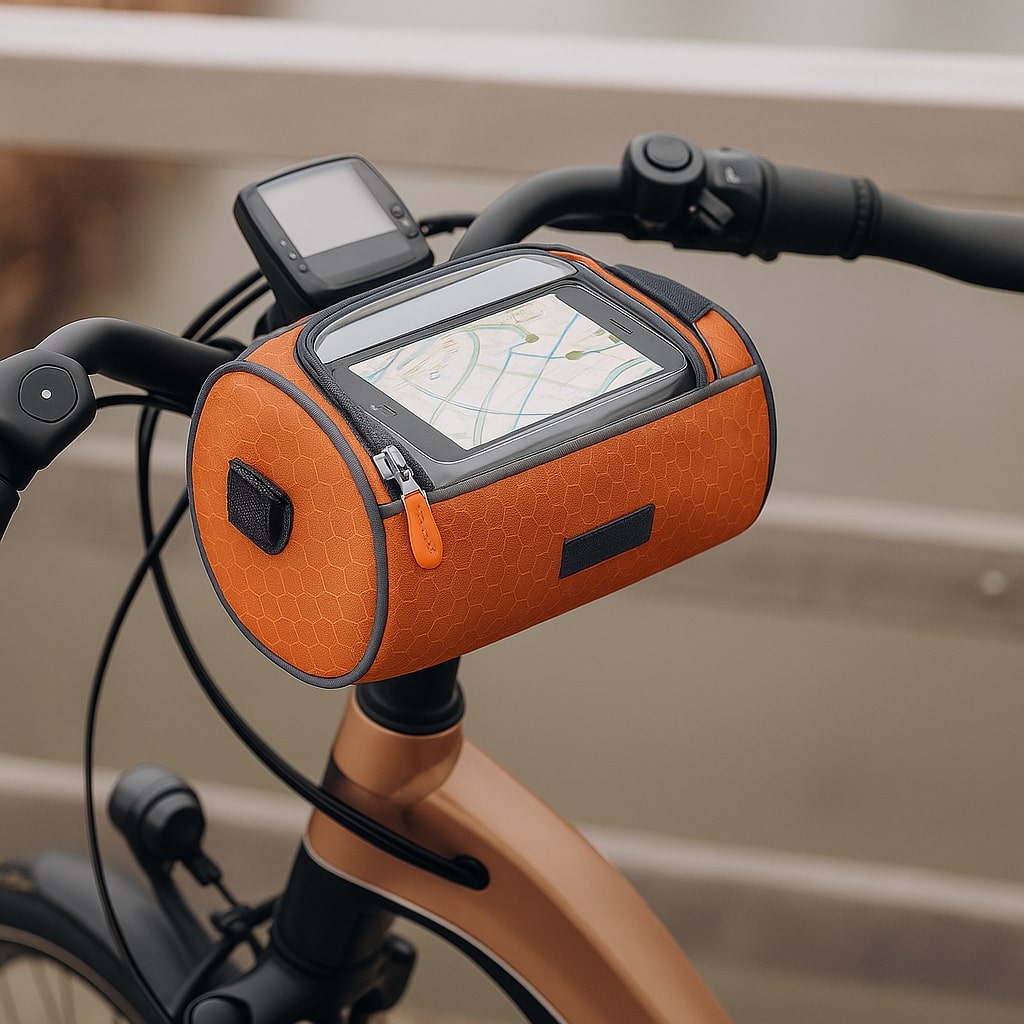 VéloLibre – Sacoche de Guidon Étanche avec Fenêtre Tactile