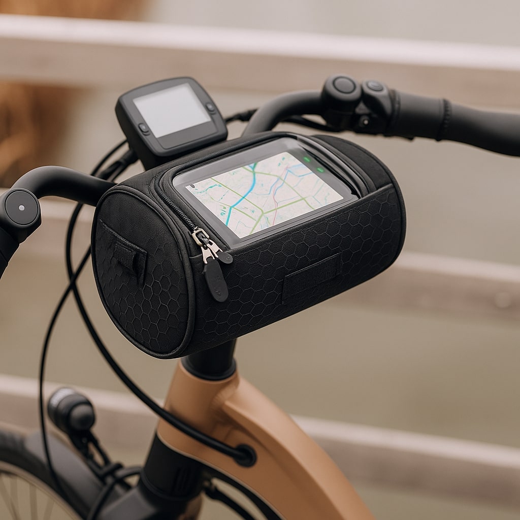 VéloLibre – Sacoche de Guidon Étanche avec Fenêtre Tactile