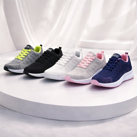 PasConfort — Sneakers Orthopédiques Femme | Semelle Gel EVA | Soulagement Fasciite Plantaire | Veromora