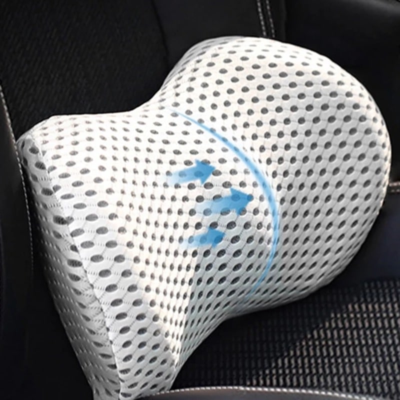 LomboZen — Coussin Lombaire Ergonomique | Soutien Dorsal pour Bureau, Voiture & Maison