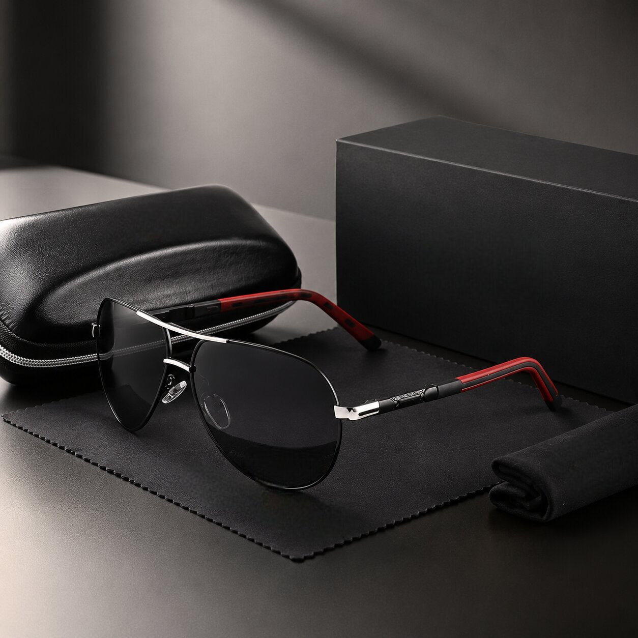 Lunettes de Soleil Aviateur Polarisées | Œil de Faucon