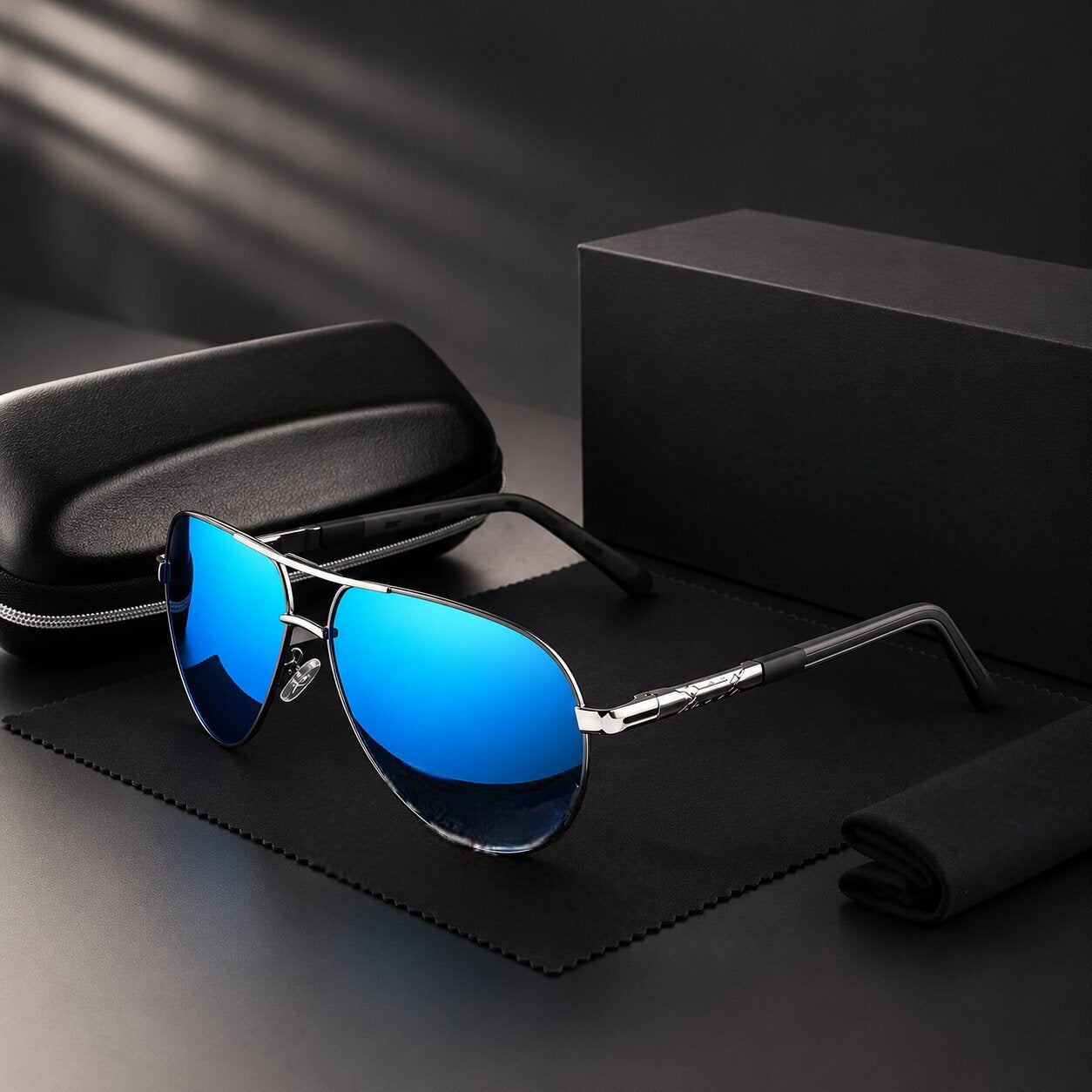 Lunettes de Soleil Aviateur Polarisées | Œil de Faucon