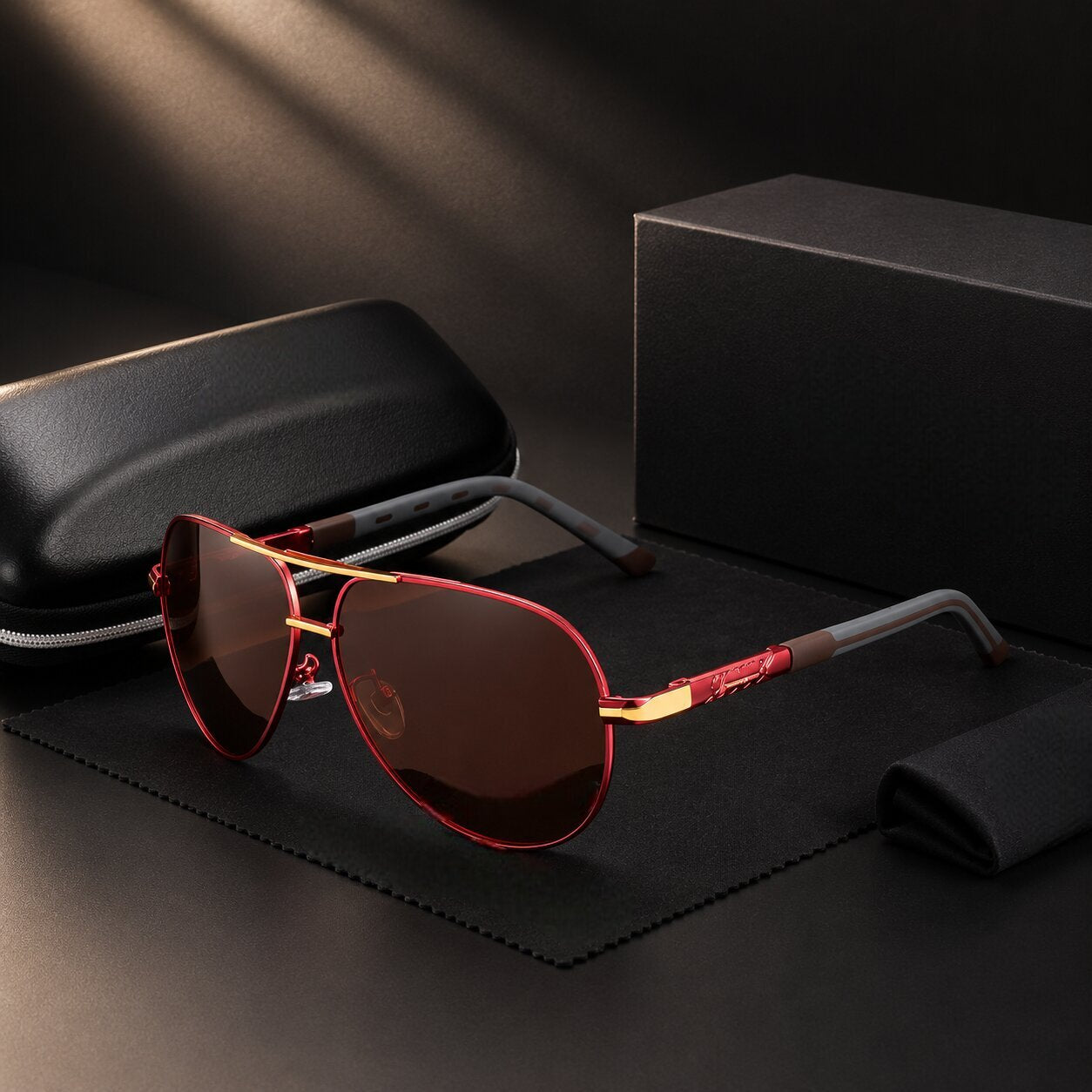 Lunettes de Soleil Aviateur Polarisées | Œil de Faucon