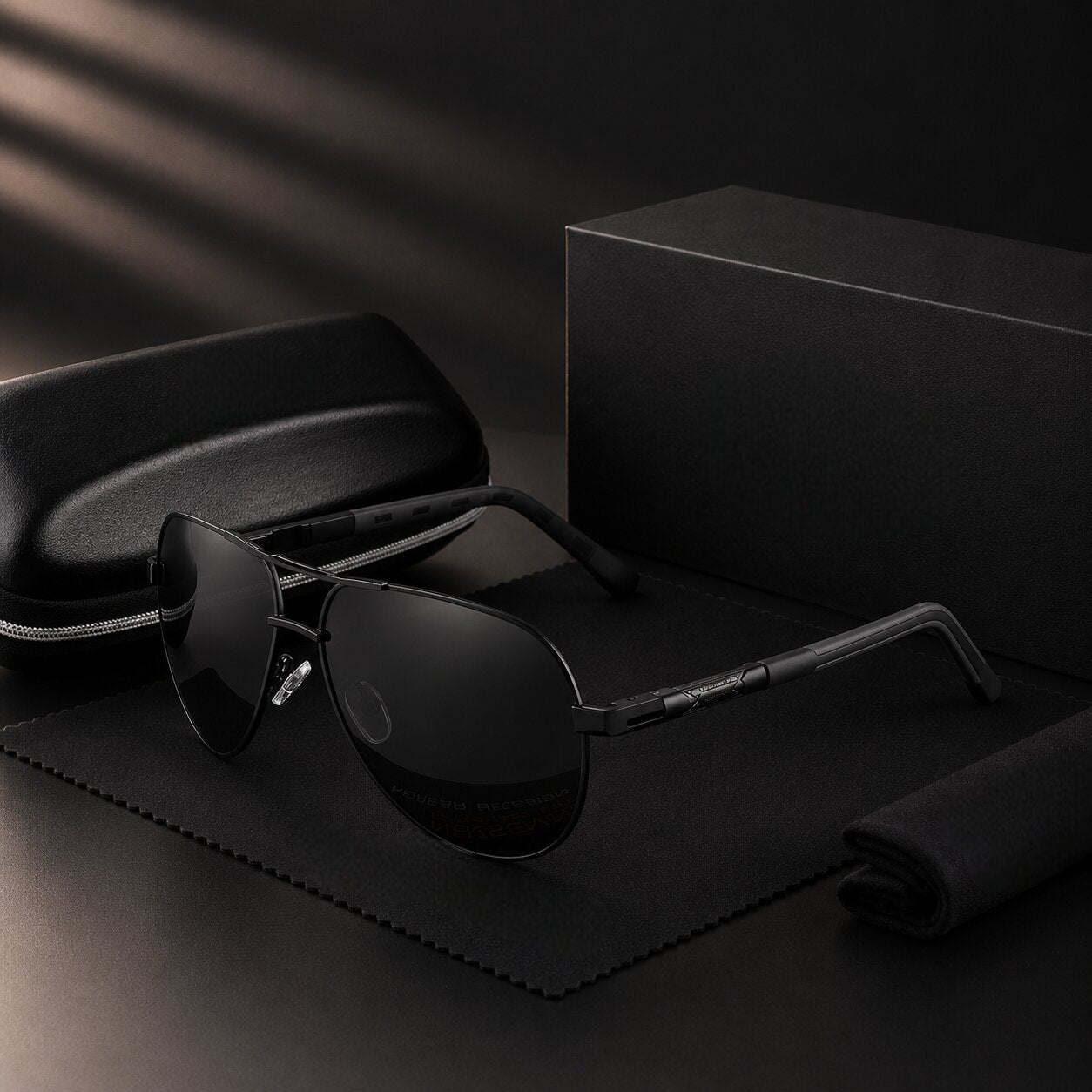 Lunettes de Soleil Aviateur Polarisées | Œil de Faucon