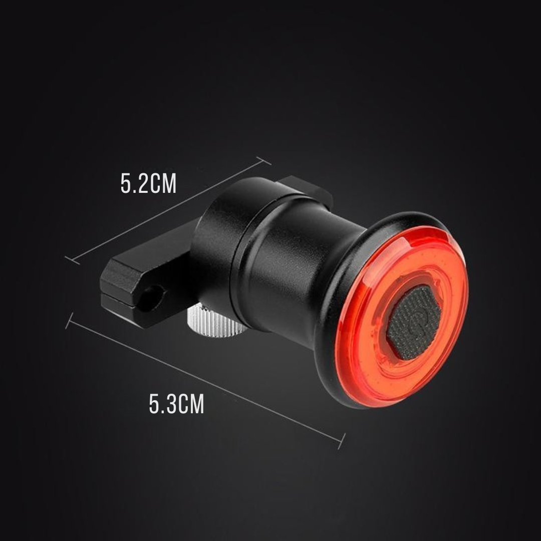 VéloLux – Feu arrière & stop vélo intelligent | 6 modes LED | Batterie intégrée