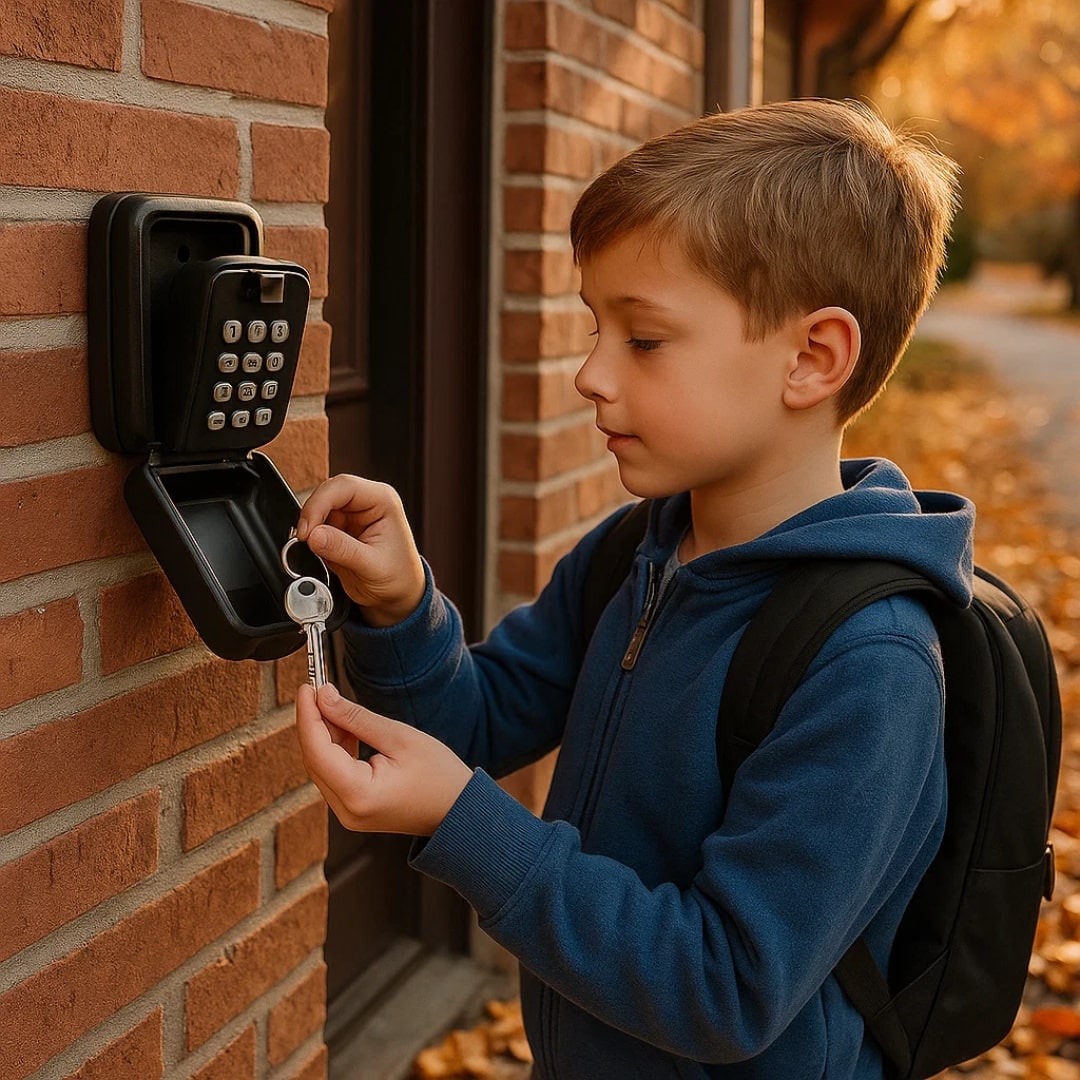 CléSafe – Boîte à clés sécurisée à code | Fixation murale | Extérieur & intérieur