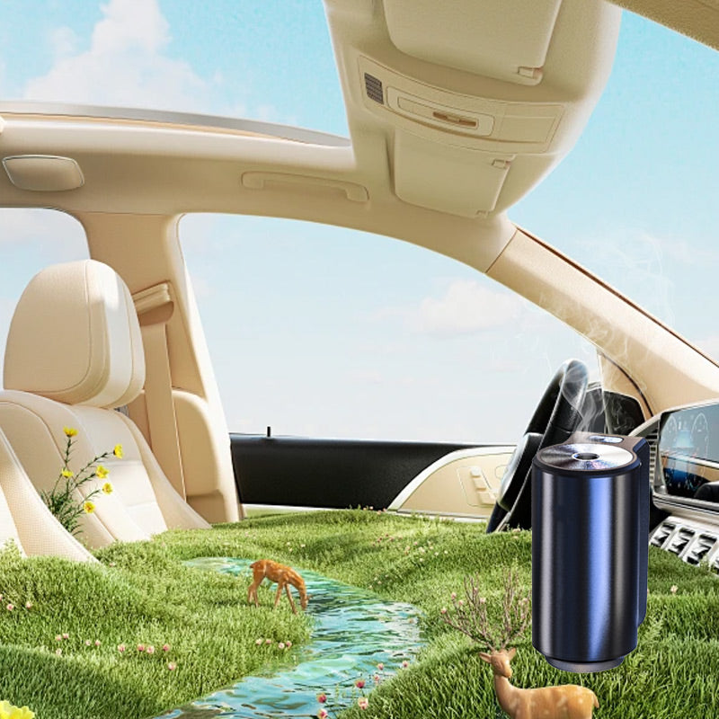 AromaRide — Diffuseur de Désodorisant Intelligent pour Voiture | 3 Modes | 45 Jours d’Autonomie | Veromora