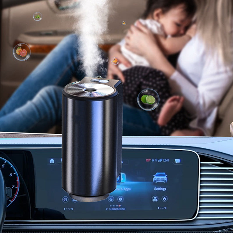 AromaRide — Diffuseur de Désodorisant Intelligent pour Voiture | 3 Modes | 45 Jours d’Autonomie | Veromora
