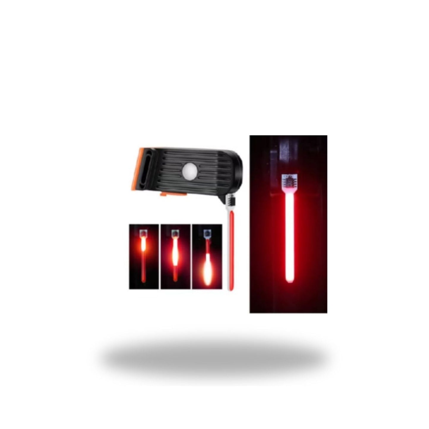 VéloFlash – Feu arrière LED rechargeable pour vélo | Plusieurs modes | Résistant aux intempéries