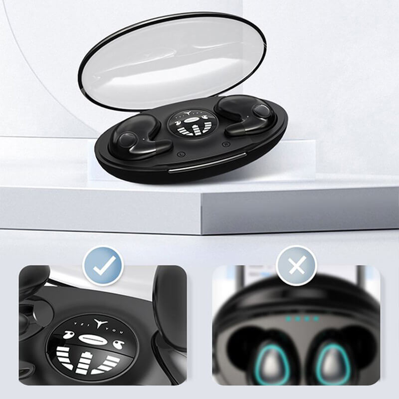 SomnioBuds · Écouteurs Sommeil Noise Cancelling & 24h Batterie
